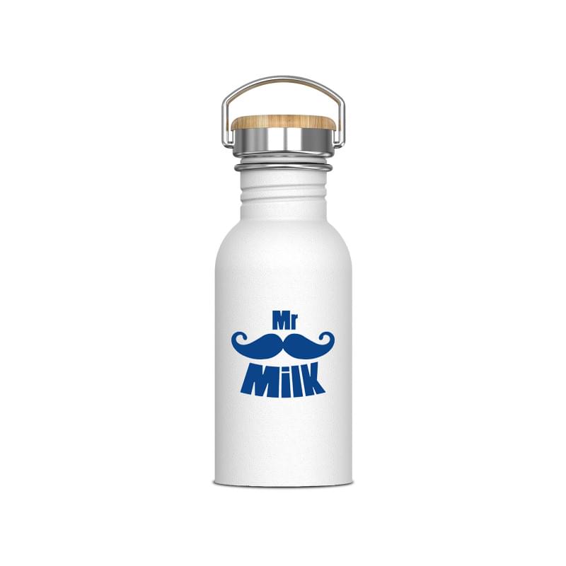 Ashton waterfles 500 ml - RVS - schroefdop