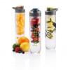 Waterfles fruitinfuser 800 ml - tritan - met draaglus