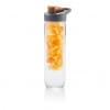 Waterfles fruitinfuser 800 ml - tritan - met draaglus
