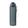 AquaSport waterfles 1000 ml - rPET - fliptopdop met rietje
