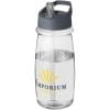 H2O Active® waterfles 600ml - rPET - transparant gekleurd 