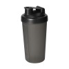 Protein shaker 600ml - kunststof - transparant - afsluitbare schroefdop