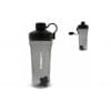 Eiwit shaker 900 ml - kunststof - met mixer ball