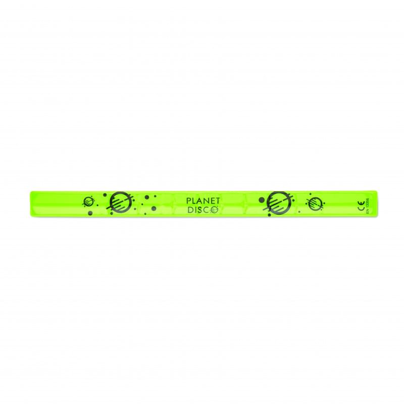 23 cm gele reflecterende armband