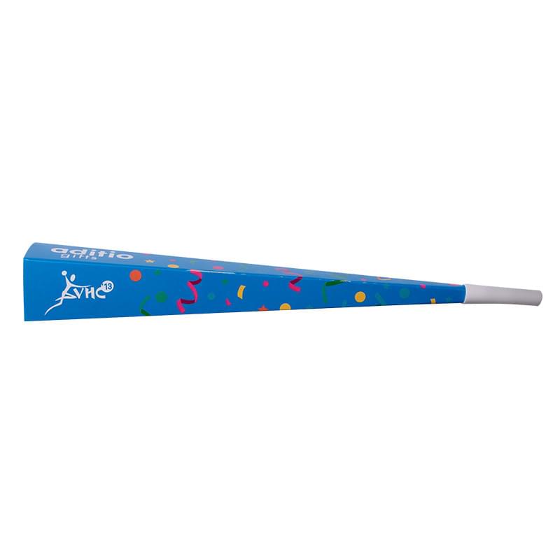 Feesttoeters - 33 cm - karton 275 g/m² - met kunststof fluit