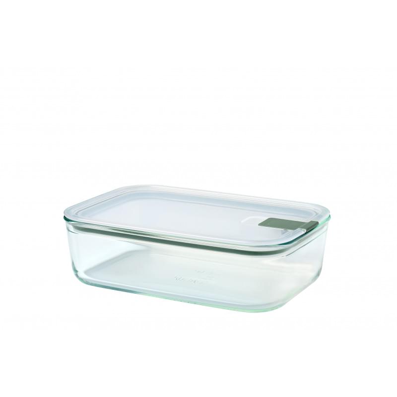 Mepal vershoudbox 1500ml - glas en PP - klikdeksel - stoomventiel