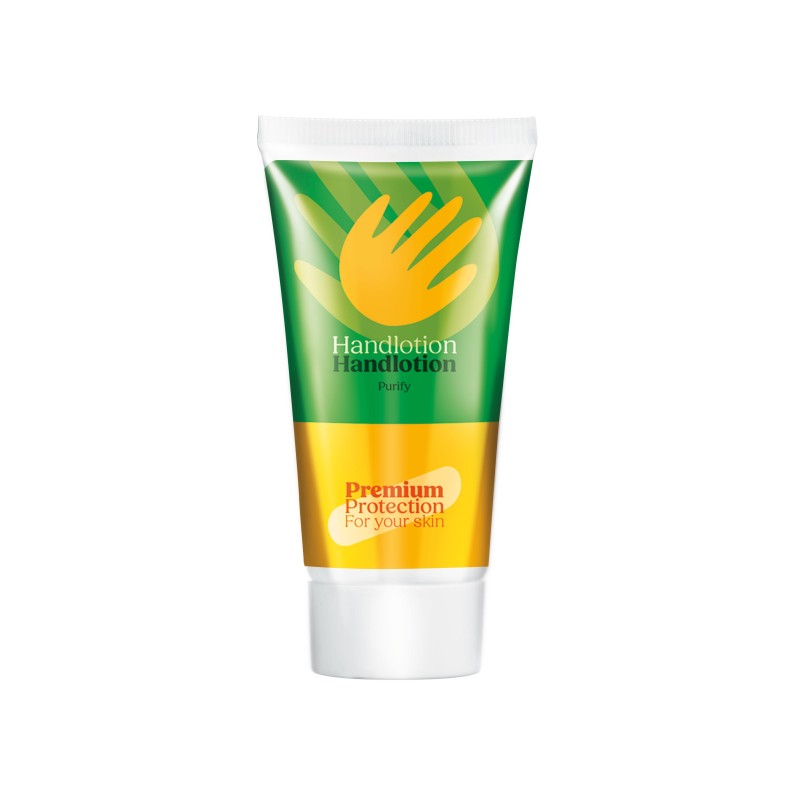 Handcrème 25 ml - shea butter en aloe vera - eigen etiket rondom