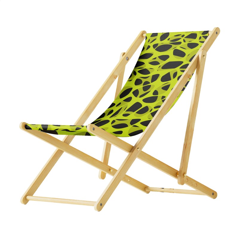 Lazy Beach strandstoel - metaal - rPET zitting