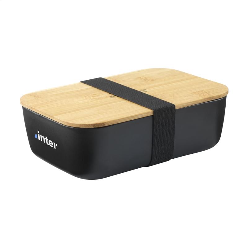 Midori lunchbox - PP - bamboe deksel - sluitelastiek