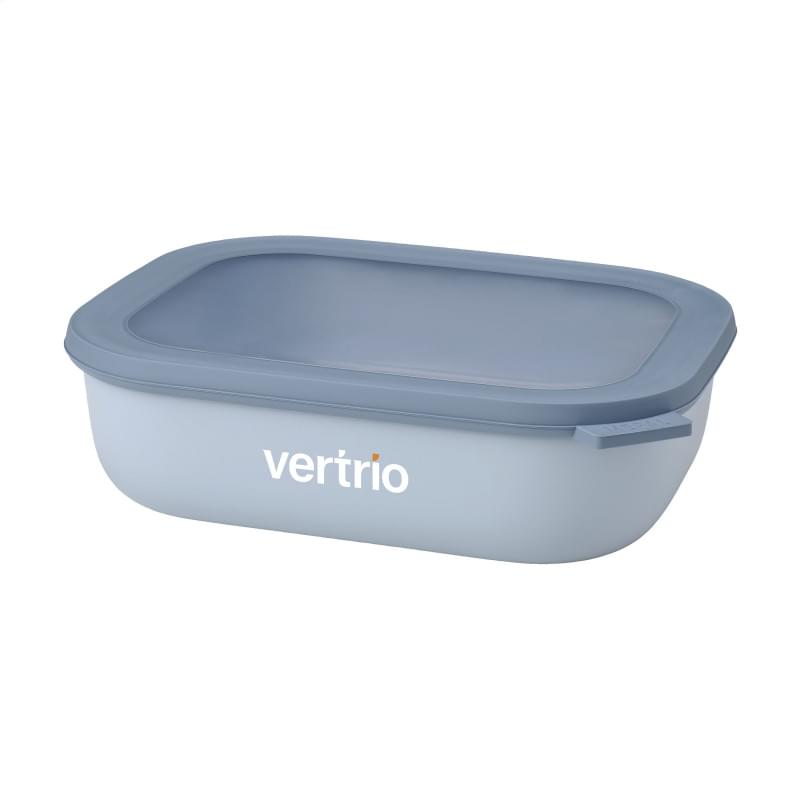 Mepal Cirqula multi lunchbox 2L - kunststof - luchtdicht - transparant venster