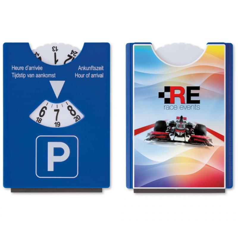 Parkeerschijf en ijskrabber 2 in 1