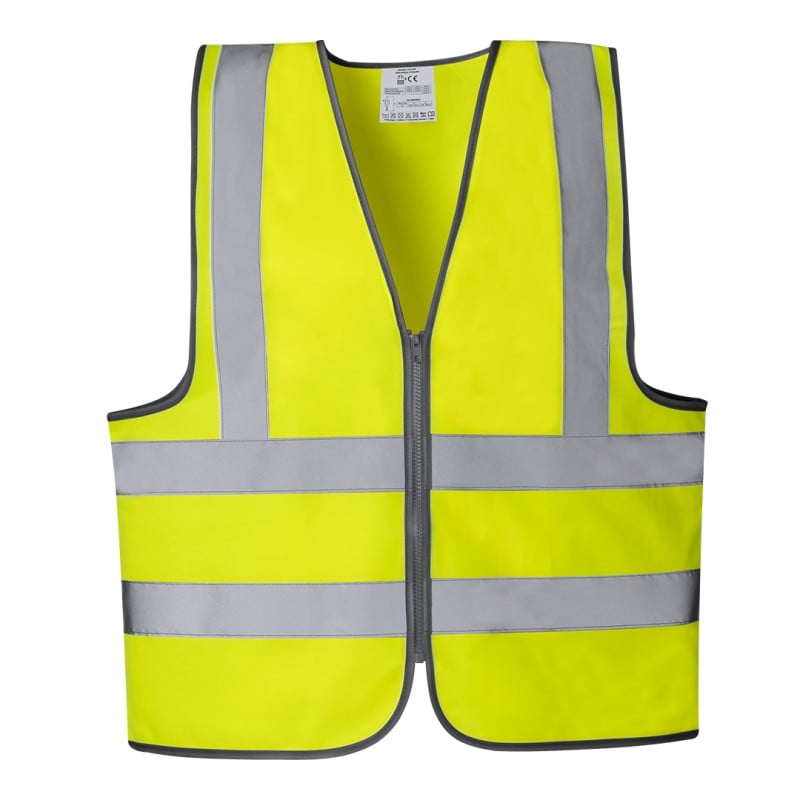 Jestol veiligheidsvest - polyester - ritsssluiting