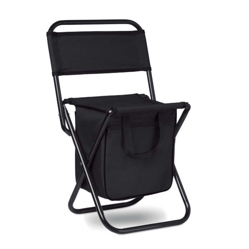 Sit & drink strandstoel - opvouwbaar - met koeltas
