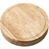 Kaasplankset Ø 18,5 cm - grenen hout - 4-delig