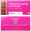 Chocolade reep - 100 gram - melk - gepersonaliseerde wikkel