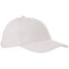 Heavy brushed cap - katoen - 6 panelen - verstevigde voorzijde - koperen bucklesluiting