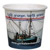 Espresso koffiebeker 120ml - karton - keuze in deksel