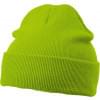 Daiber gebreide beanie - acryl - tweelaags - met omslag