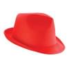 Maffia promo hoed - polyester - gekleurde band