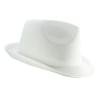 Maffia promo hoed - polyester - gekleurde band