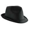 Maffia promo hoed - polyester - gekleurde band