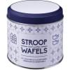 Blik met stroopwafels - tin - 8 stuks