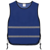 Brickstone trainingsvest - polyester - koordjes met een stopper
