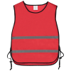 Brickstone trainingsvest - polyester - koordjes met een stopper