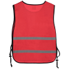 Brickstone trainingsvest - polyester - koordjes met een stopper