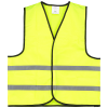 Brickstone veiligheidsvest - polyester - kinderen 6 t/m 12 jaar - klittenbandsluiting 
