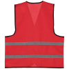 Brickstone veiligheidsvest - polyester - kinderen 6 t/m 12 jaar - klittenbandsluiting - gekleurd