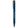 Alicante balpen - metaal - blauwe inkt - rubberised - soft touch