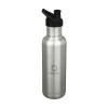 Klean Kanteen drinkfles 800 ml - gerecycled RVS - lekvrij - sportdop