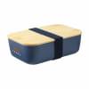 Midori lunchbox - PP - bamboe deksel - sluitelastiek