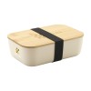 Midori lunchbox - PP - bamboe deksel - sluitelastiek