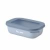 Mepal Cirqula multi lunchbox 500ml - kunststof - luchtdicht - transparant venster