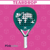 Padel racket - carbon frame - all round