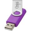 Rotate USB stick - kunststof en aluminium - 1-32GB - sleutelhangeroptie 