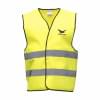 SafetyFirst veiligheidsvest - polyester - verstelbare klittenbandsluiting