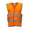 SafetyFirst veiligheidsvest - polyester - verstelbare klittenbandsluiting