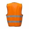 SafetyFirst veiligheidsvest - polyester - verstelbare klittenbandsluiting