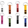 Sleutelhanger Tom - aluminium - 5,5 cm - met fles- en blikopener