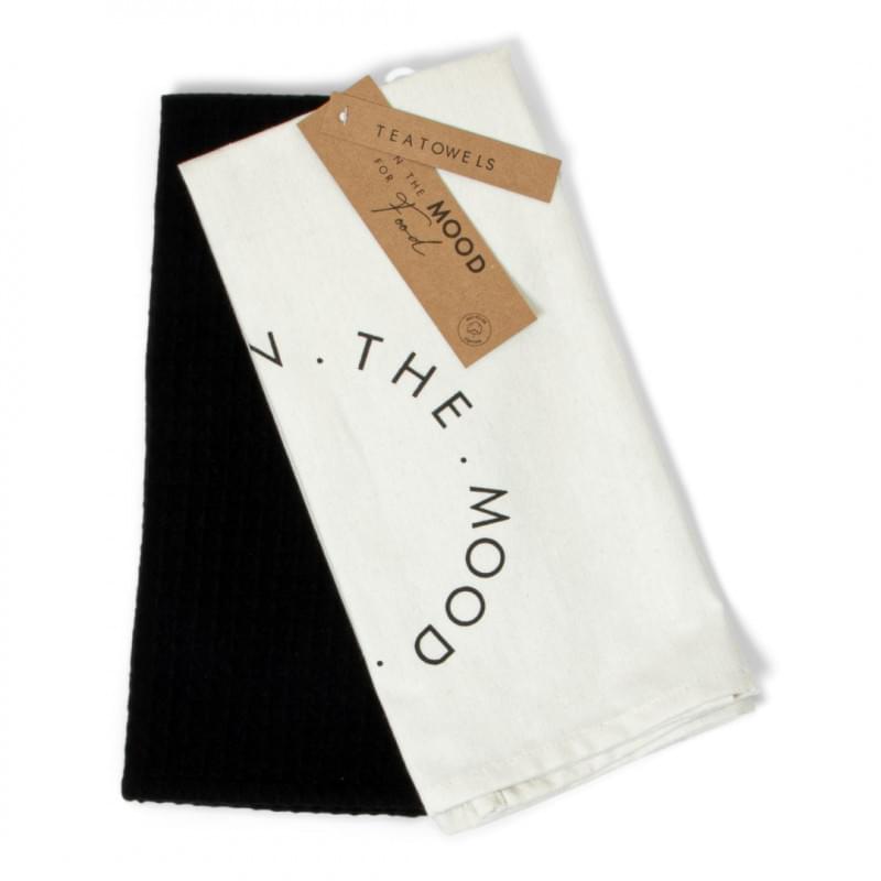 JENS Living Mood for food keukendoek - 45 x 65 cm - gereccycled katoen 