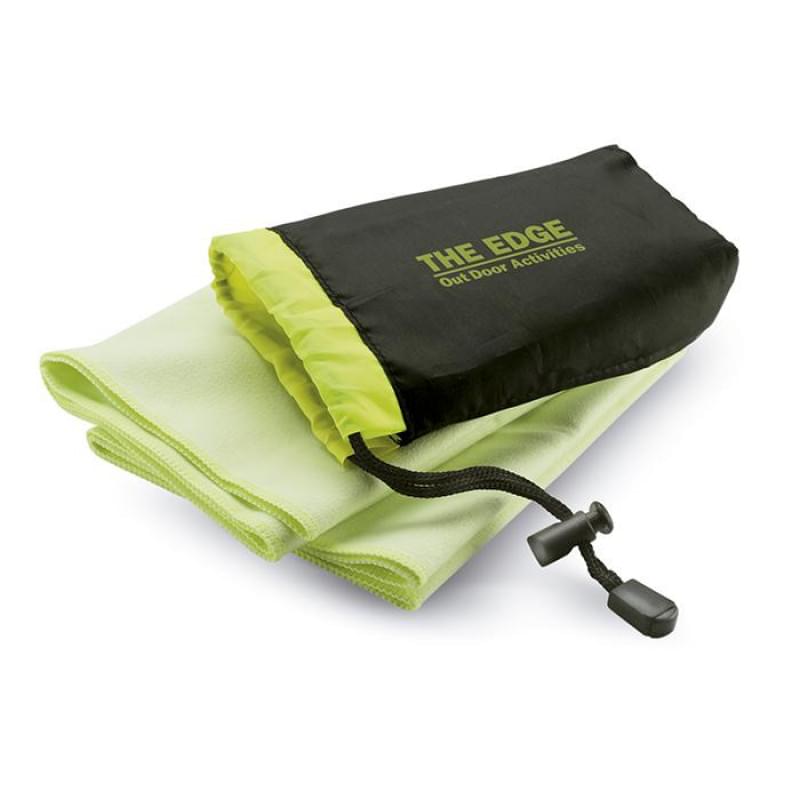 Drye sporthanddoek - 80 x 40 cm - polyester/polyamide - in zakje