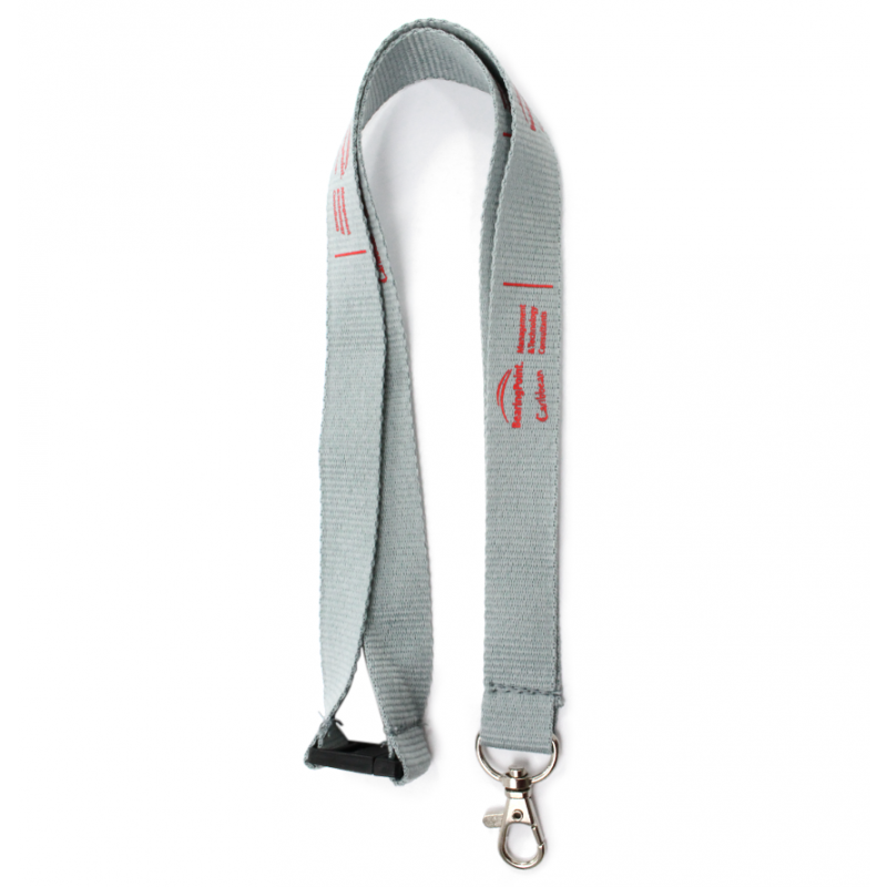 Keycord - polyester - 20 mm - veiligheidssluiting - karabijnhaak
