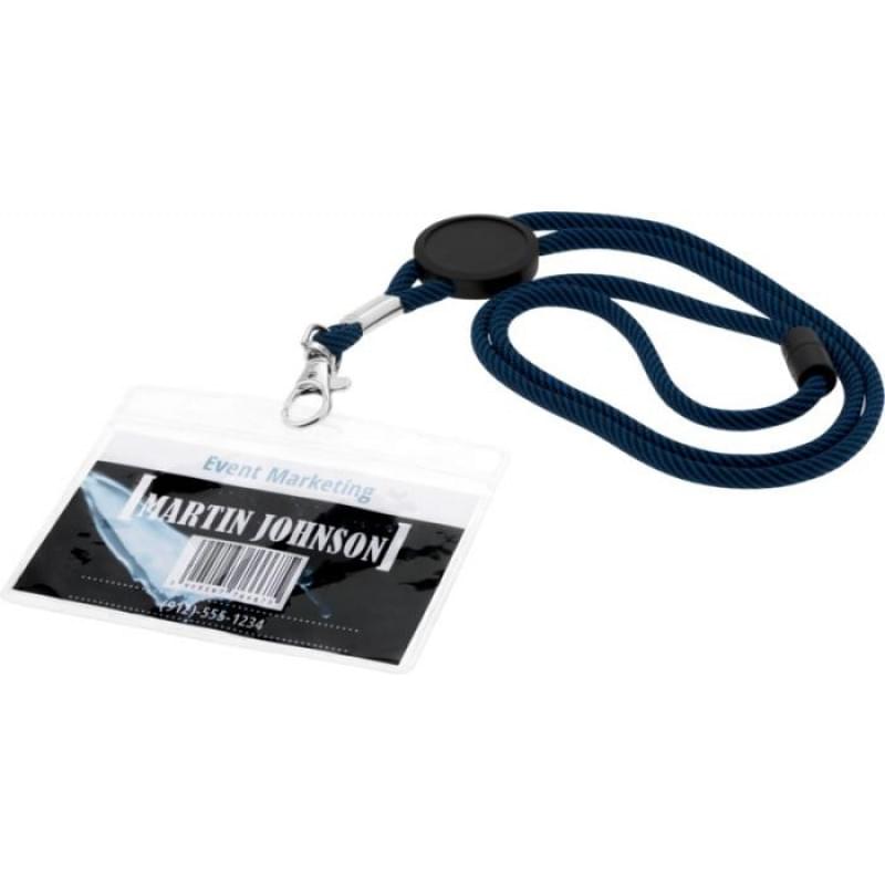 Badgehouder - 6.7 x 9.4 cm - PVC - transparant