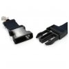 Keycord original - polyester - 25 mm - buckle - karabijnhaak