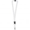 Keycord - polyester - 20 mm - veiligheidssluiting - karabijnhaak - afneembare gesp