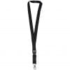 Keycord - polyester - 20 mm - veiligheidssluiting - karabijnhaak - afneembare gesp