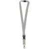 Keycord - polyester - 20 mm - veiligheidssluiting - karabijnhaak - afneembare gesp